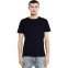 T-shirt unisex manica corta Colori Freddi in puro cotone biologico - Nero