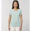 T-shirt donna Expresser girocollo in cotone biologico - Acqua