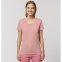 T-shirt donna Expresser girocollo in cotone biologico - Rosa antico
