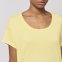 T-shirt donna Chiller Relaxed in cotone biologico - Giallo