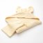 Asciugamano Baby con cappuccio e manopola Coniglietto in Bamboo organico - Crema