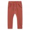 Pantaloni Thilde per bambine in Cotone Biologico - Mattone