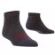 Alpaca Sneakers socks in Alpaka wool - Anthracite melange