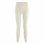 Mutande lunghe leggings da donna 100% cotone biologico - Bianco Naturale