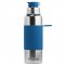 Bottiglia PURA 850 ml con TAPPO SPORT in acciaio inox - Blu