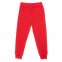 Pantaloni felpati in 100% cotone biologico - Rosso