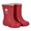 Stivali da pioggia Basic per bambini in gomma naturale - Rosso
