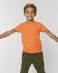 T-shirt per bambini Creator in cotone biologico - Arancio Fluo