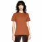 T-shirt unisex manica corta Colori Tendenza in puro cotone biologico - Arancione scuro