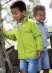 Giacca con zip per bambini in lana biologica - Verde mela