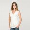 Maglietta per l'allattamento Crochet in Tencel™ - Bianco