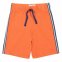 Pantaloncini Side stripe per bambini in cotone biologico - Arancione