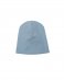 Cappello Cuffia TODDLER per bambini piccoli in cotone biologico - Azzurro polvere