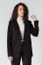 Blazer ALAI giacca da donna in velluto di Cotone Biologico - Nero