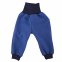 Pantaloni Crawlers per bambini in lana cotta biologica - Blu