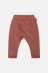 Pantaloni Tilje per bambine in cotone biologico - Argilla rossa