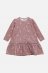 Vestito Kada per bambine in cotone biologico - Rosa polvere