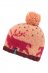Cappello Renna per bambini in lana naturale - Salmone