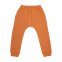 Pantaloni Baggy in felpa per bambini in cotone biologico - Ocra