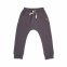 Pantaloni Baggy in felpa leggera per bambini in cotone biologico - Antracite