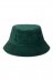 Cappello reversibile BUCKY in velluto di cotone Biologico - Verde pino