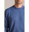 Maglione Alpina girocollo da uomo in pura lana merinos - Azzurro