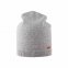 Cappello da donna a maglia in lana e cachmere - Grigio Melange
