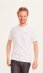 T-shirt Alder Mountain da uomo in puro cotone biologico - Bianco