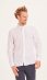 Camicia Uomo LARCH coreana in 100% Lino Biologico - Bianco