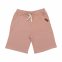 Pantaloncini Bermuda Walkiddy per bambini e bambine in cotone biologico - Rosa chiaro