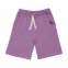 Pantaloncini Bermuda Walkiddy per bambini e bambine in cotone biologico - Violetto