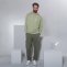 Pantaloni Cargo Marcel da uomo in puro cotone biologico - Verde Timo