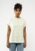 T-shirt oversize Madhu a righe da donna in puro cotone biologico - Righe Verdi