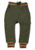 Kids Comfy Joggers Rainbow in organic cotton - Green