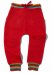 Kids Comfy Joggers Rainbow in organic cotton - Red