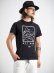 T-shirt ACT NOW da uomo in cotone biologico e TENCEL™ Modal - Nero
