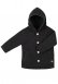 Children's coat in recycled boiled wool - Anthracite gray
