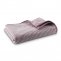 Asciugamano doccia in cotone bio Living Crafts - Righe naturale/prugna