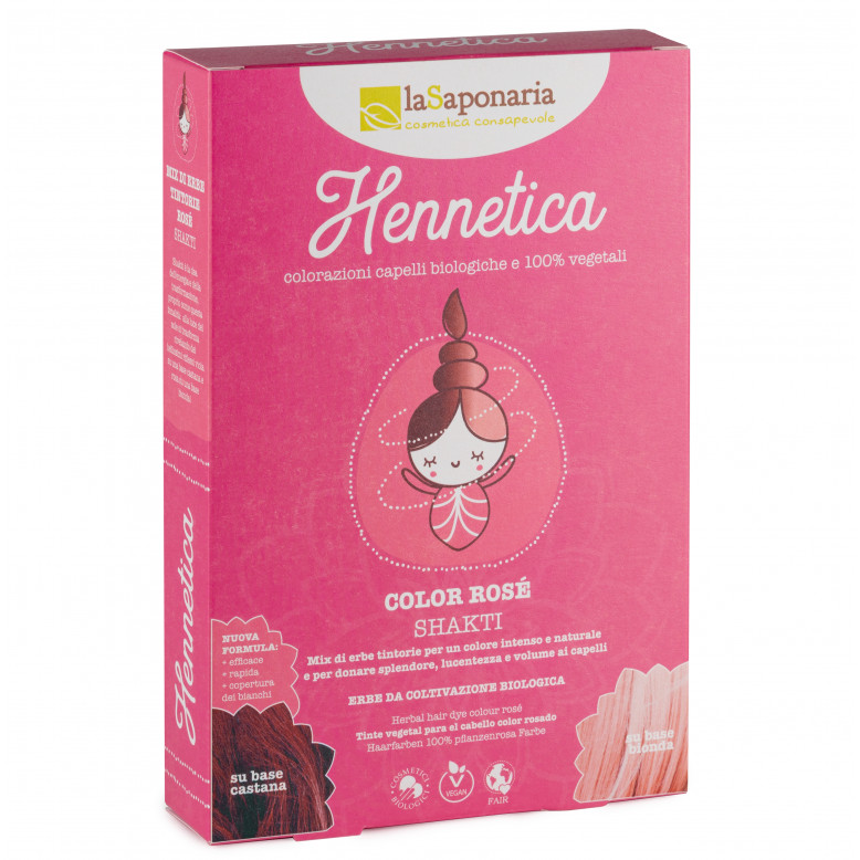 Hennetica tinta vegetale Bio Shakti - color rosé_64498