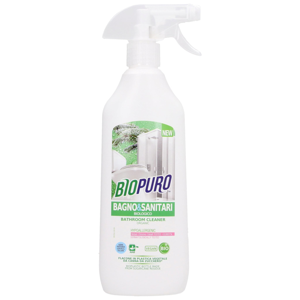 Detergente Bagno e Sanitari anticalcare ipoallergenico BIOPURO_63082