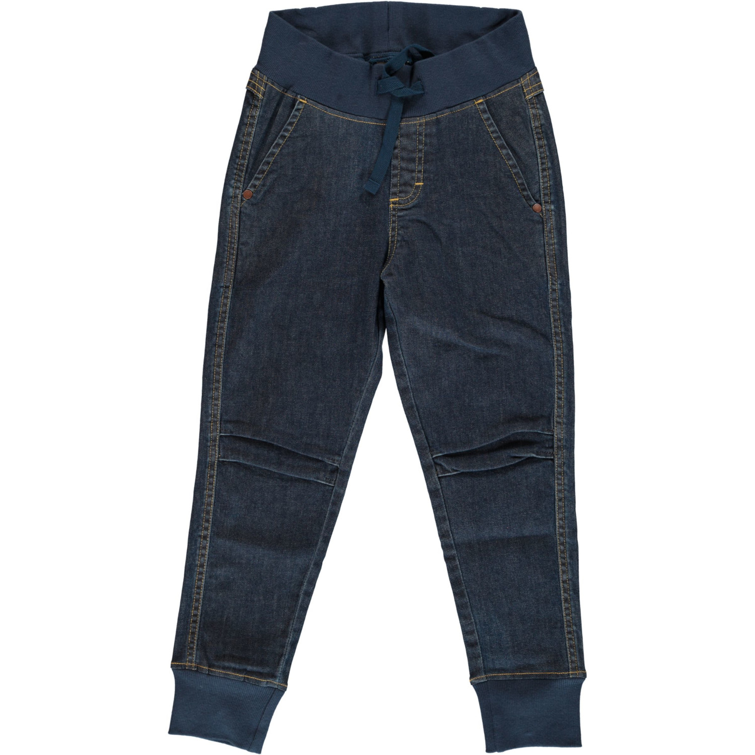 Pantaloni Jogger Denim per bambino in cotone biologico_68636