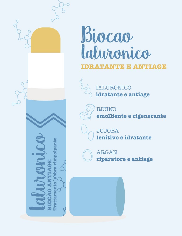 Balsamo labbra antiage BIOCAO IALURONICO_68934