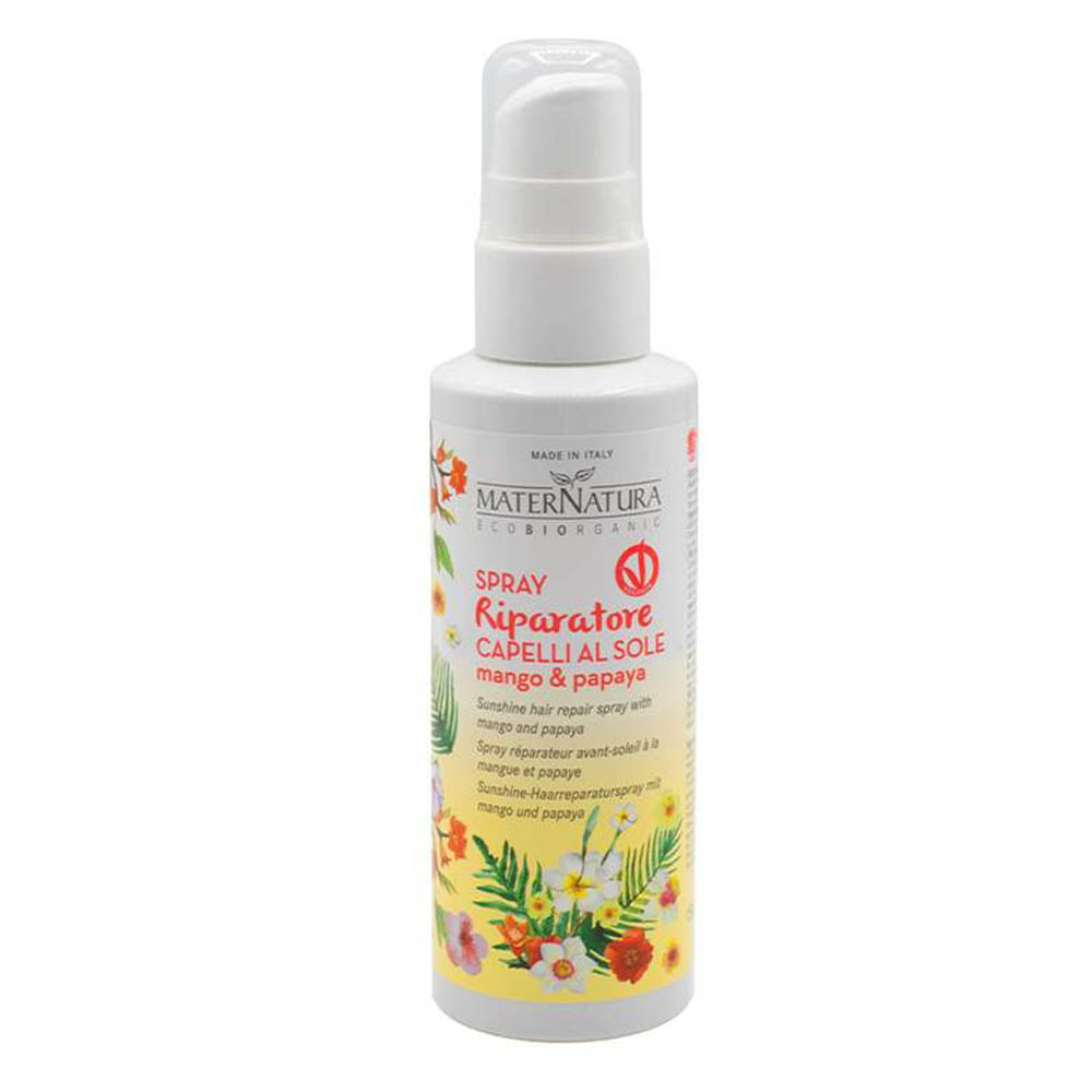 Spray riparatore capelli al sole mango e papaya_78661