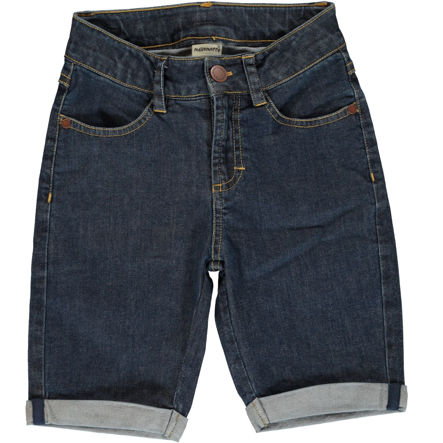 Jeans corti per bambini in cotone biologico