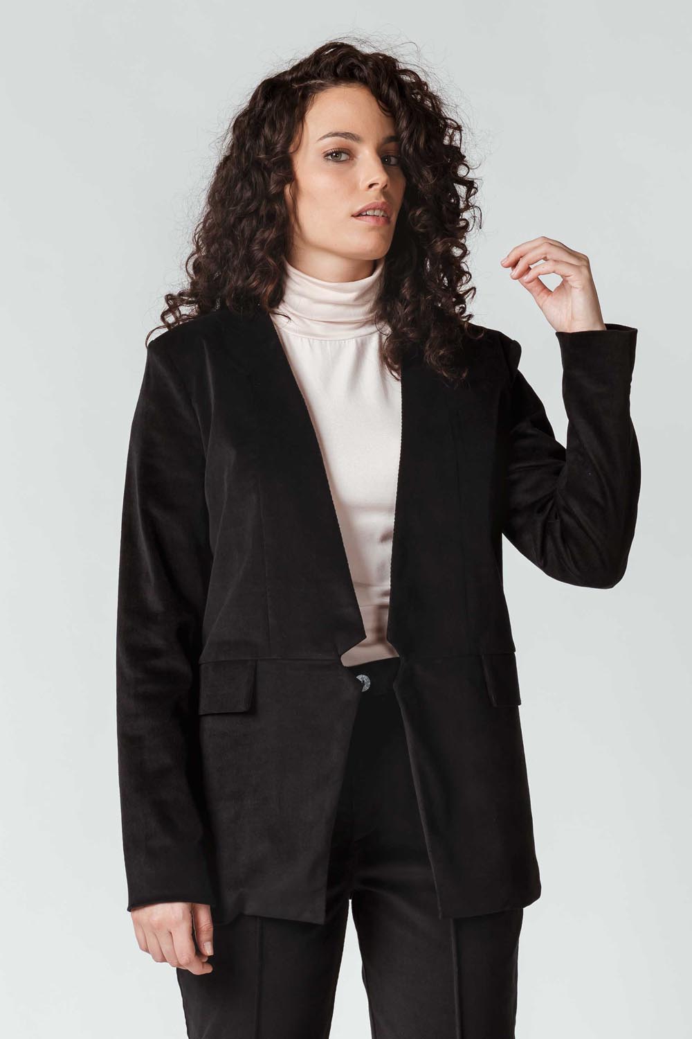 Blazer ALAI giacca da donna in velluto di Cotone Biologico
