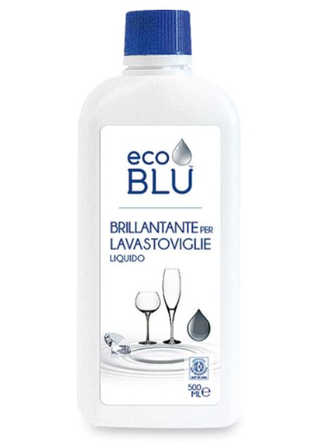 Brillantante liquido per lavastoviglie EcoBlu