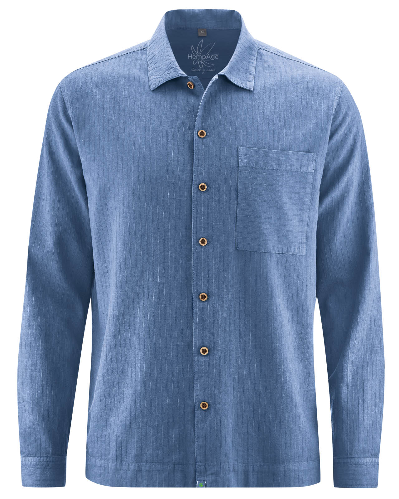 Blue Organic Cotton Shirt Ssense Uomo Abbigliamento Camicie Camicie denim 
