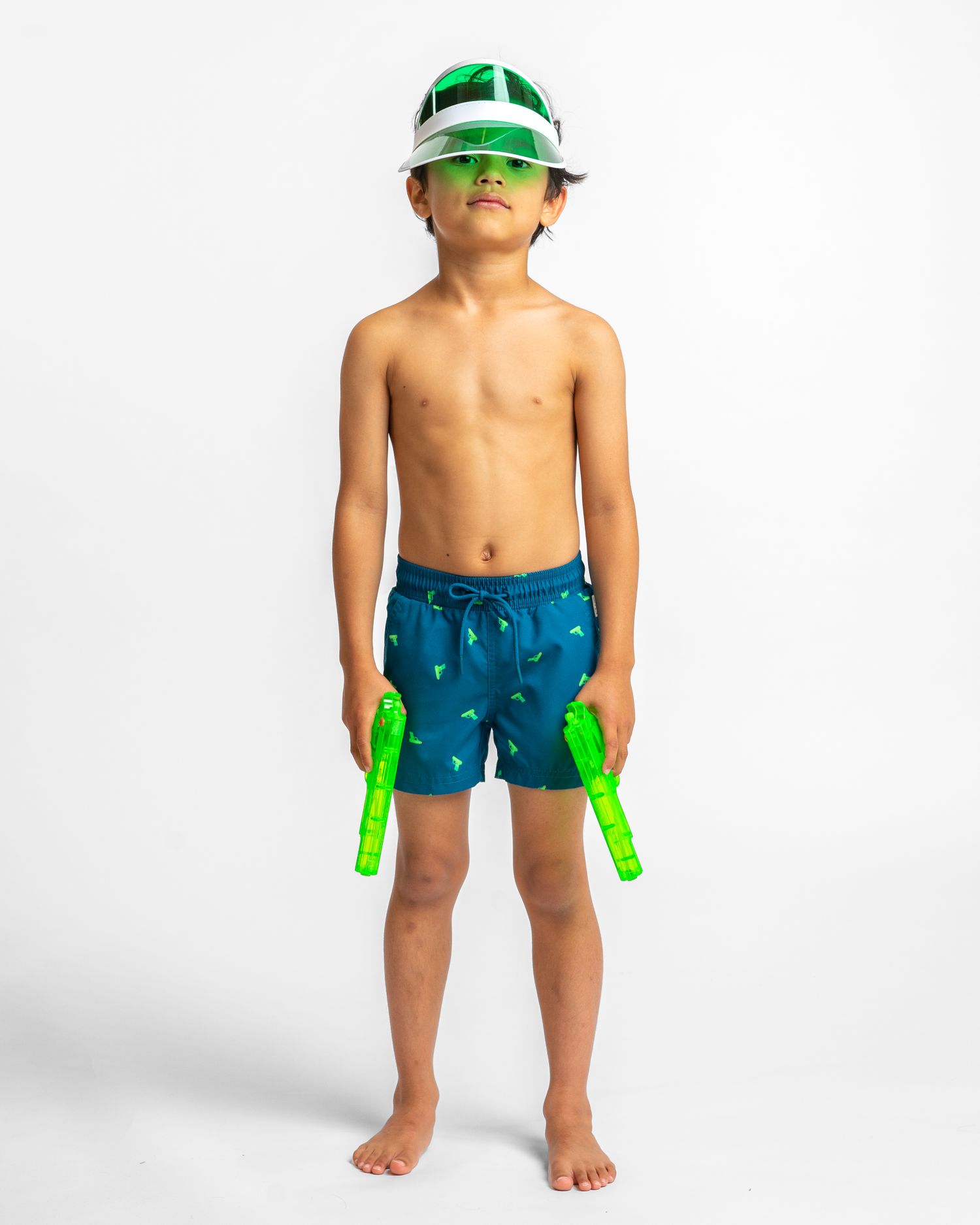 Costume da bagno per ragazzi Pistola ad Acqua in PET riciclato