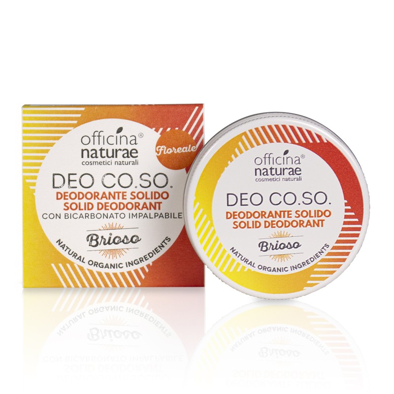 DEO CO.SO. Brioso - Deodorante solido Zero Waste Vegan