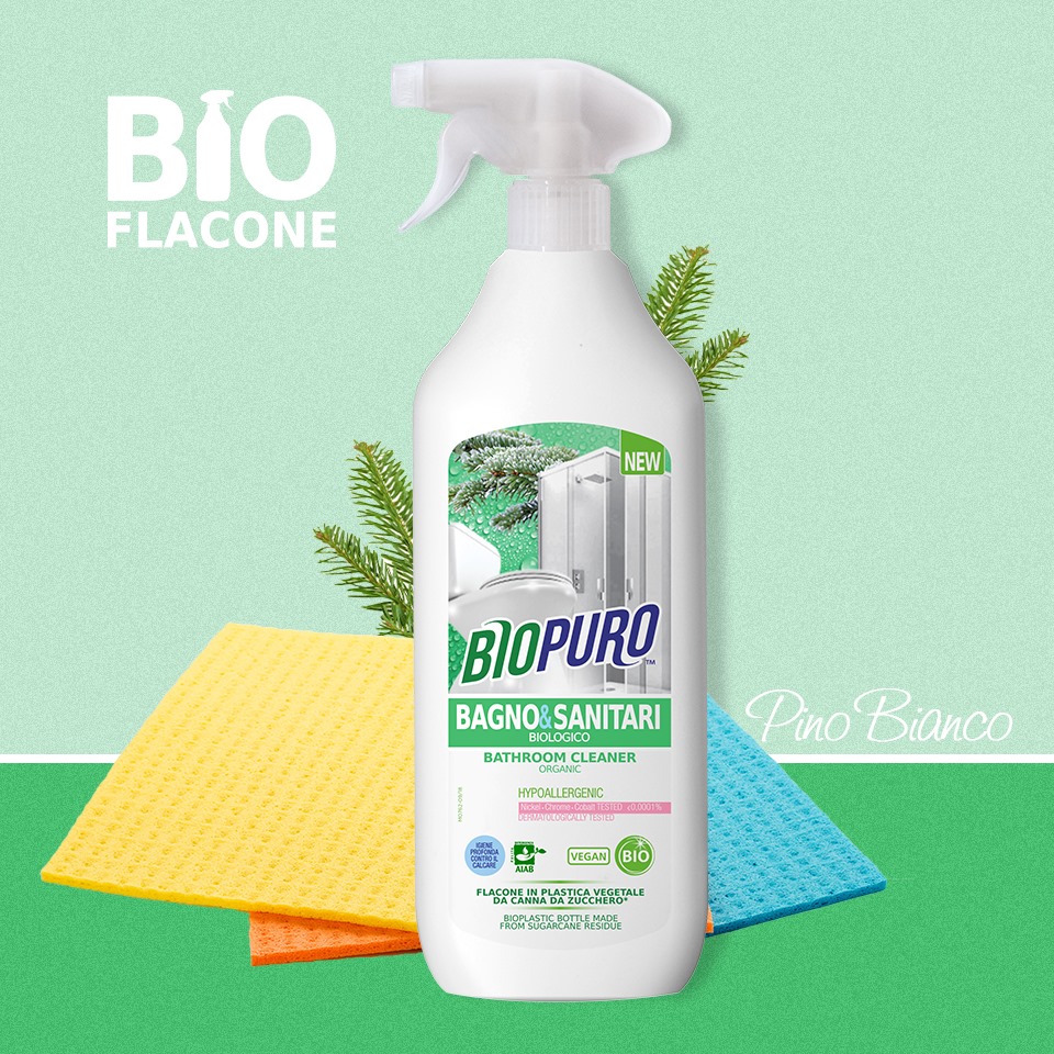 Detergente Bagno e Sanitari anticalcare ipoallergenico BIOPURO_63081